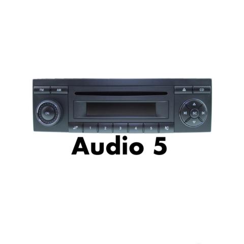 Audio 5 with ISO connector