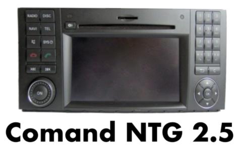 3. Comand NTG 2.5 with Quadlock connector