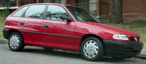 Holden Astra 1995-1998 TR Hatchback