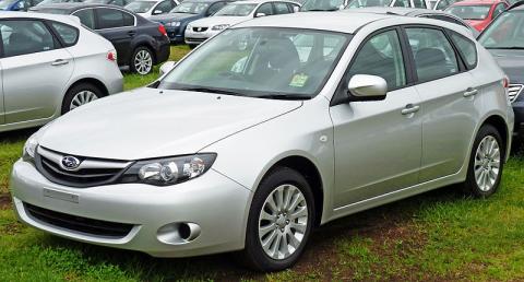 Subaru Impreza 2007-2011 GE, GH, GR, GV