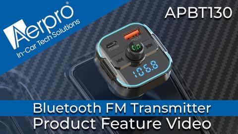 Embedded thumbnail for Aerpro APBT130 – Bluetooth FM Transmitter – Product Feature Video